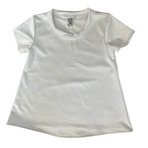 NWT Erdg Design‎ Yoga white tee size 5